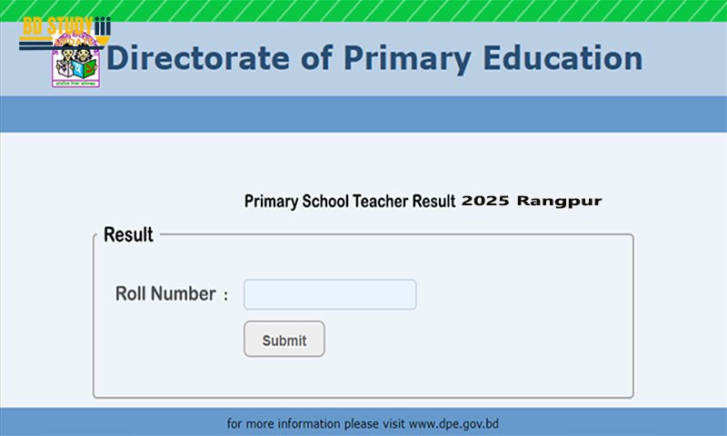 Primary Assistant Teacher Exam Result