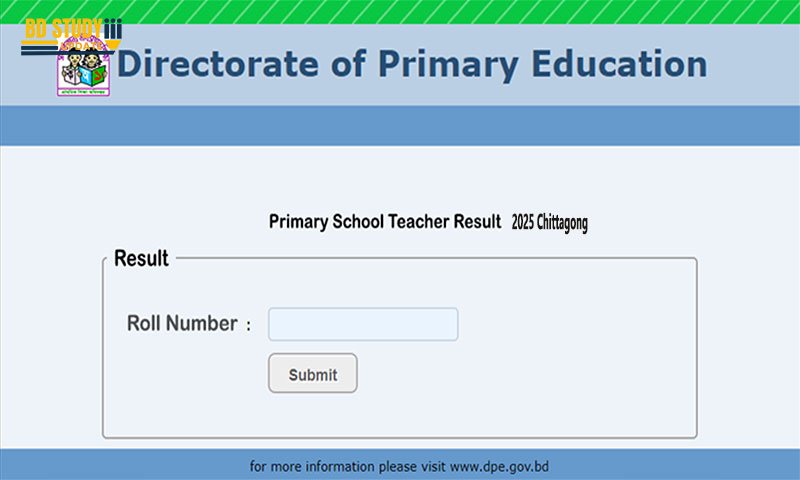primary assistant teacher exam result