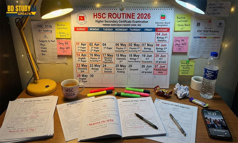 hsc routine 2026